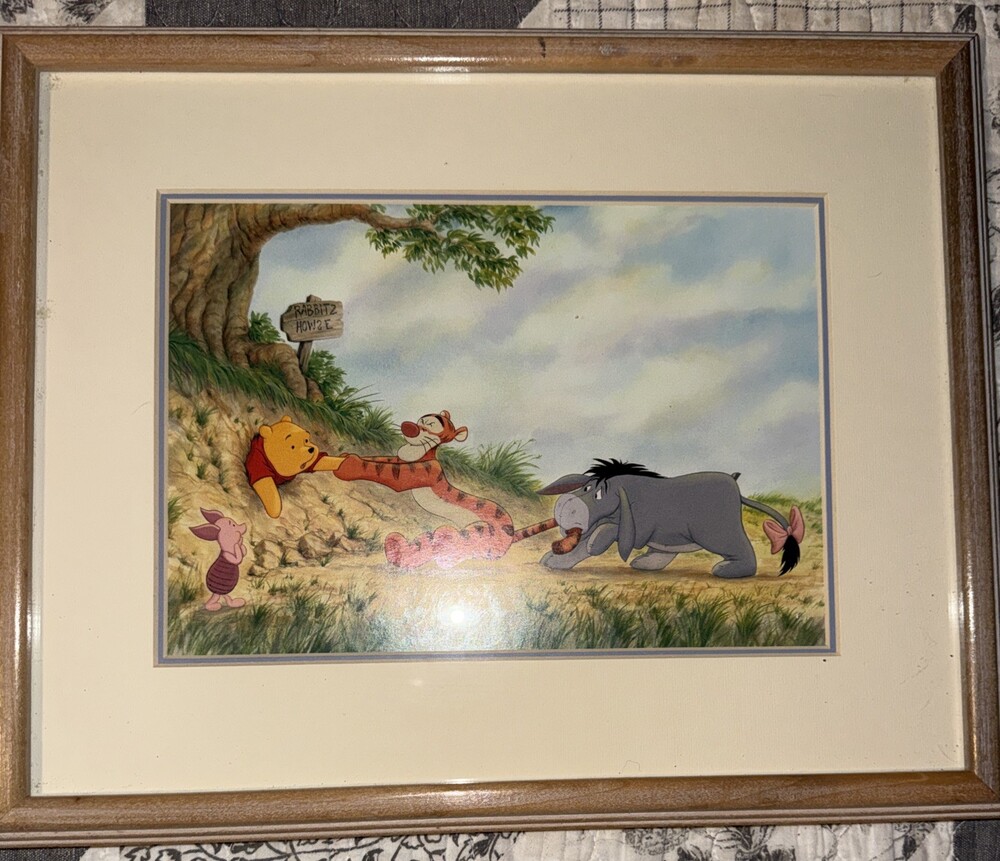 Winnie The Pooh And Friends Framed Picture